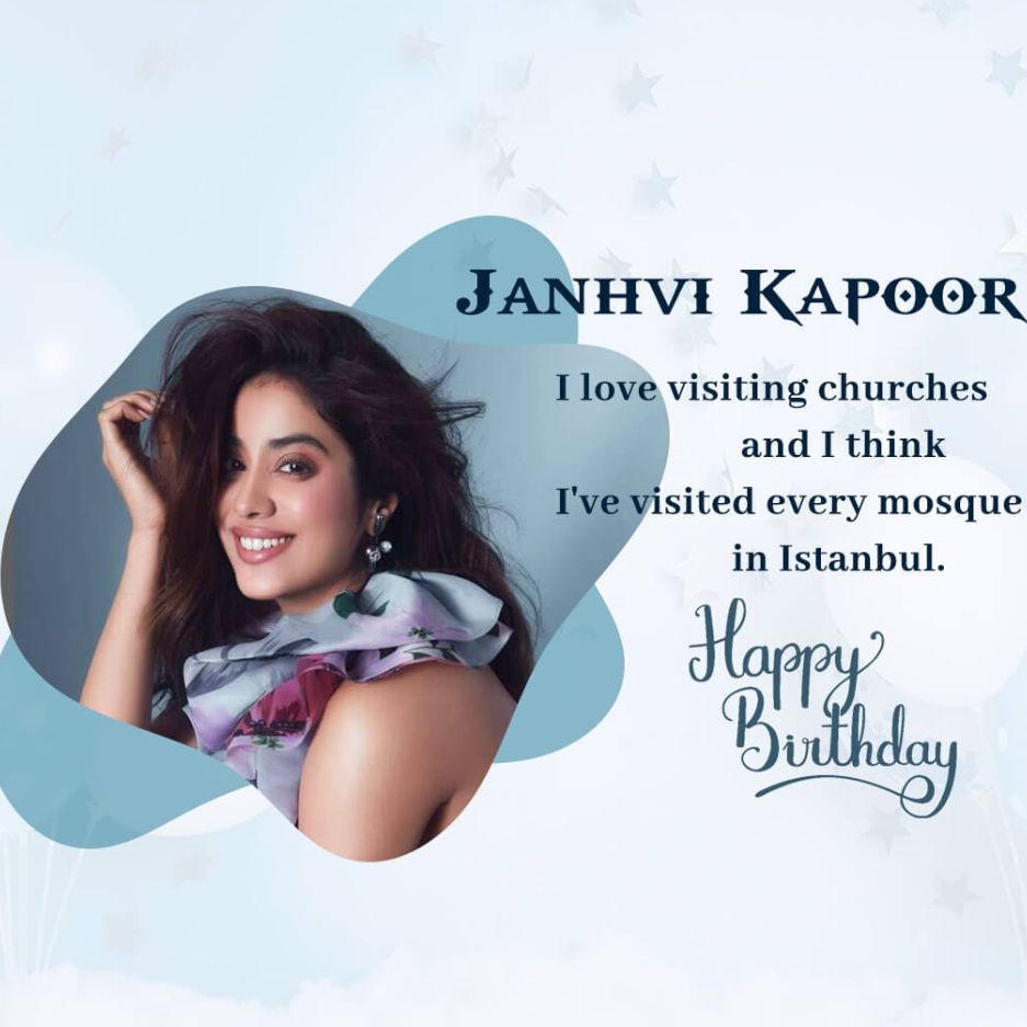 Janhvi Kapoor Birthday Free Image Download